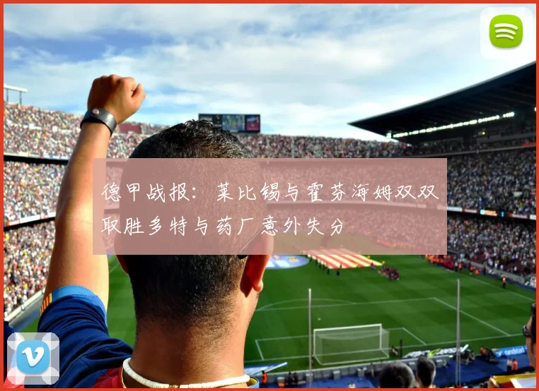 德甲战报：莱比锡与霍芬海姆双双取胜多特与药厂意外失分