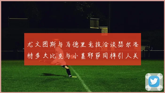 尤文图斯与马德里竞技洽谈瑟尔洛特多夫比克与小基耶萨同样引人关注